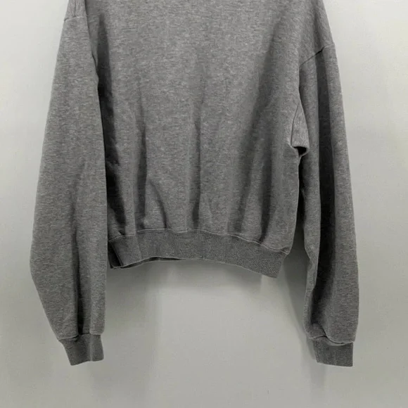 ❌SOLD❌ SKIMS Light Grey Women’s Classic Fit Crewneck Swestshirt Size M - Picture 2 of 8